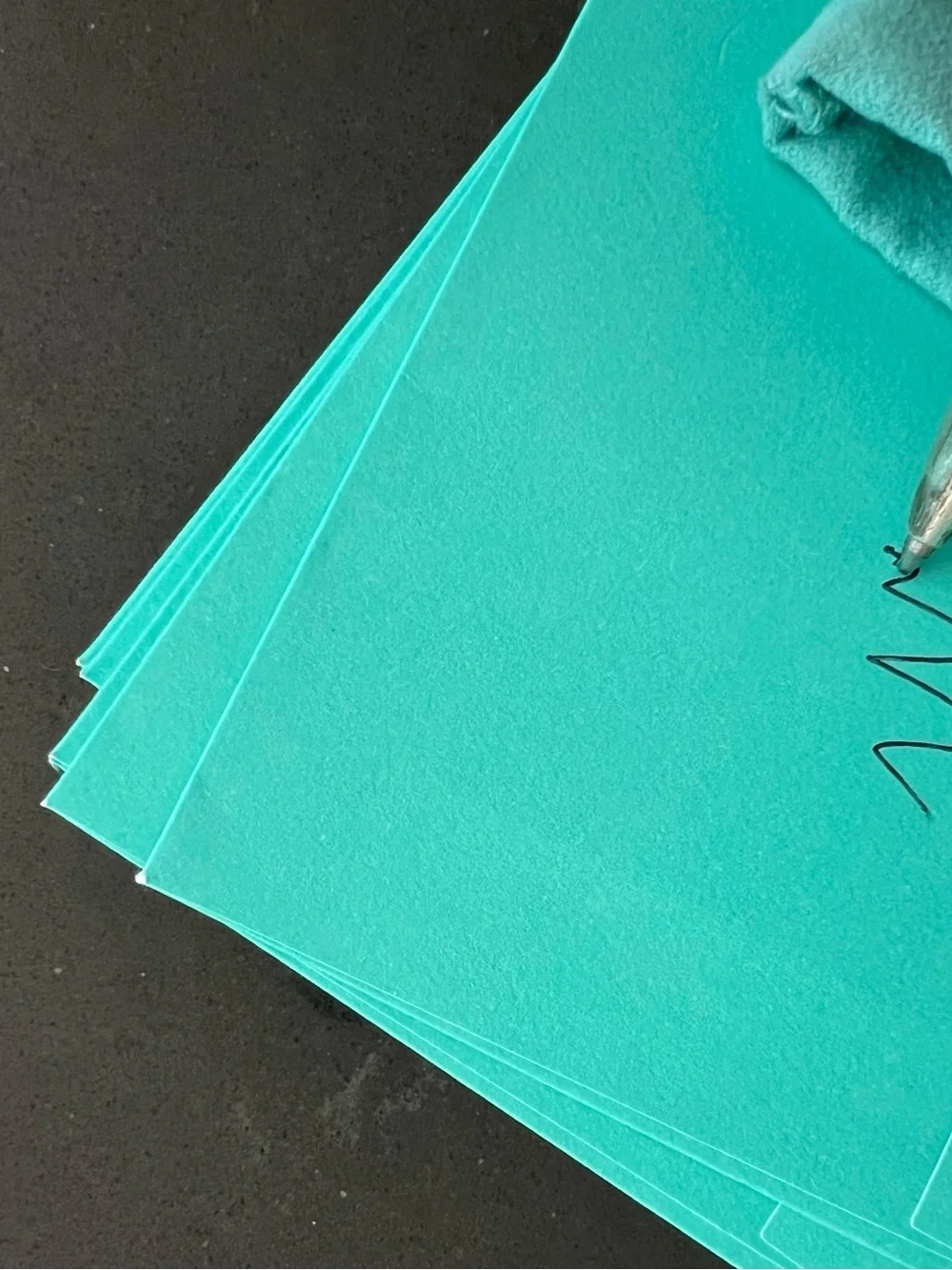 Tiffany & Co. Sterling Silver Pen with Tiffany Blue Pouch